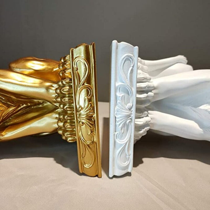 Skanto Tierfigur Harz Kronenlöwen-Statue Handgemachtes Kunstwerk Geschenk Home Office Dekor Ornament Wohnzimmer Schreibtisch Heimdekoration