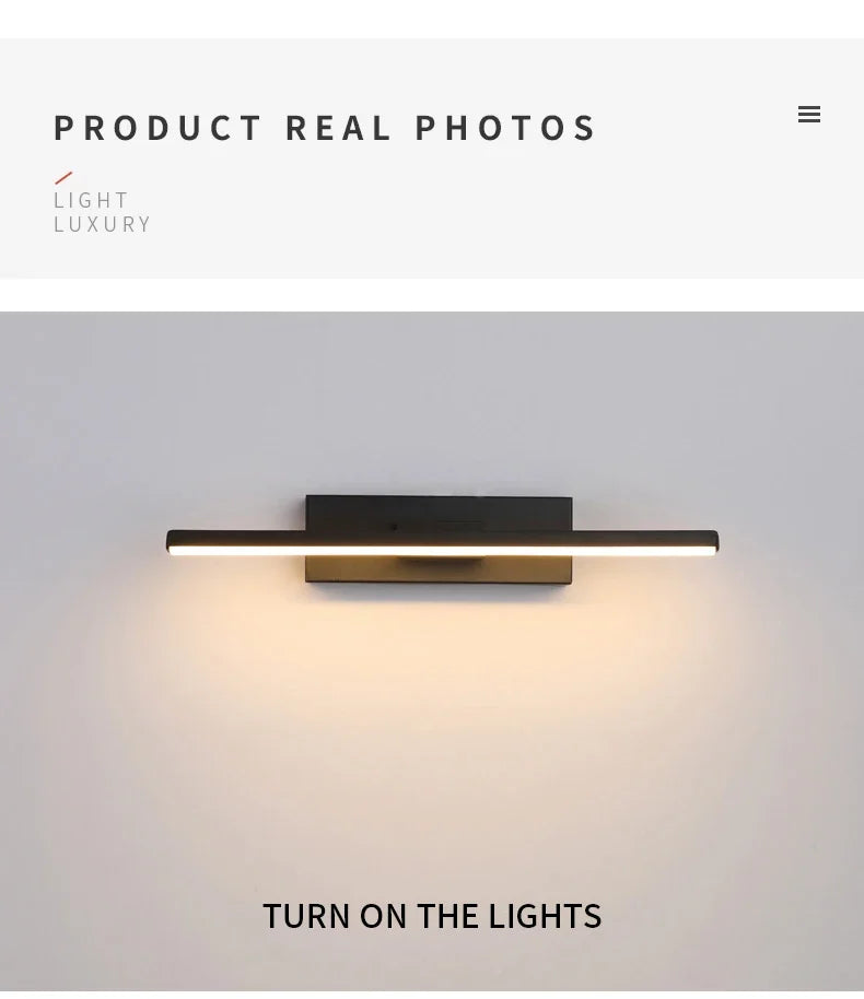 Skanto | AuroLite Verstellbare LED Wandleuchte | 330° Schwenkbar | Modernes Design für Schlafzimmer & Wohnzimmer | Aluminium