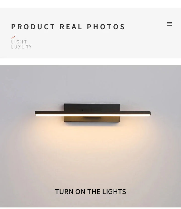 Skanto | AuroLite Verstellbare LED Wandleuchte | 330° Schwenkbar | Modernes Design für Schlafzimmer & Wohnzimmer | Aluminium