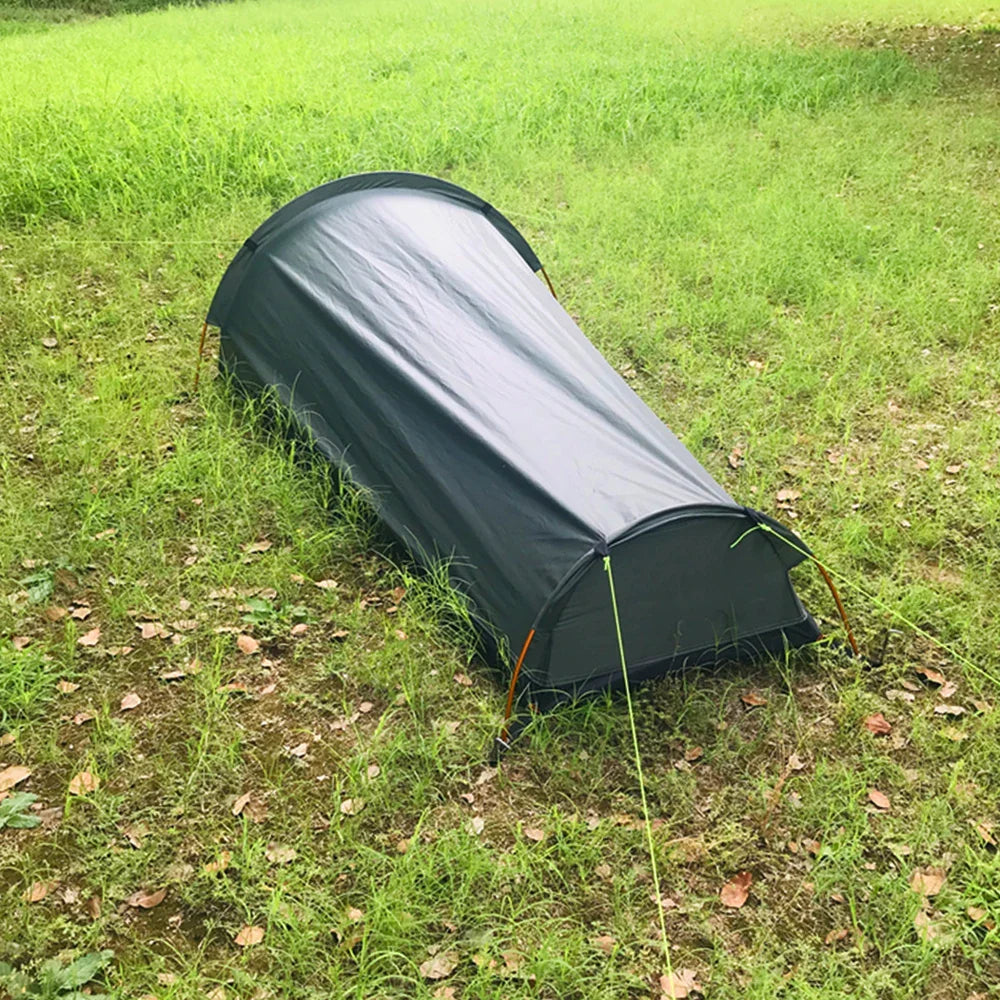 Skanto | Trekvento SoloShield Ultraleichtes Einzelzelt | Wasserdicht & Winddicht | Mit Aluminiumstangen & Aufbewahrungstasche | Für Wandern, Ausflüge & Camping