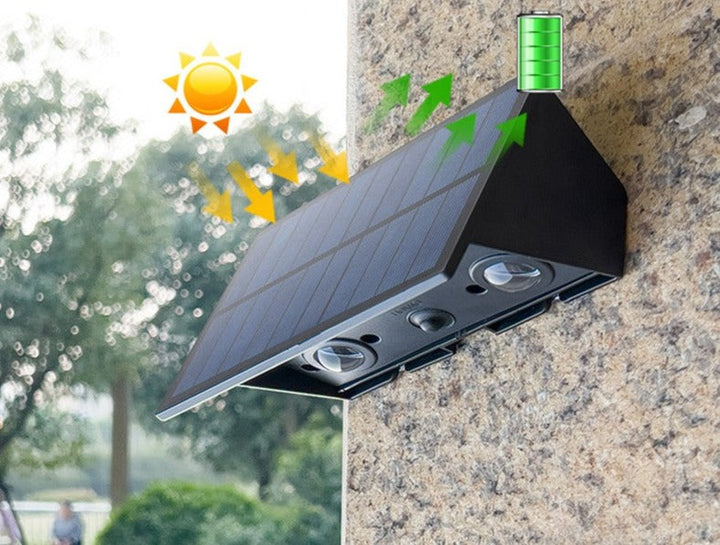 Skanto | SensorGlow - Bewegungsaktivierte Solar-Wandleuchte