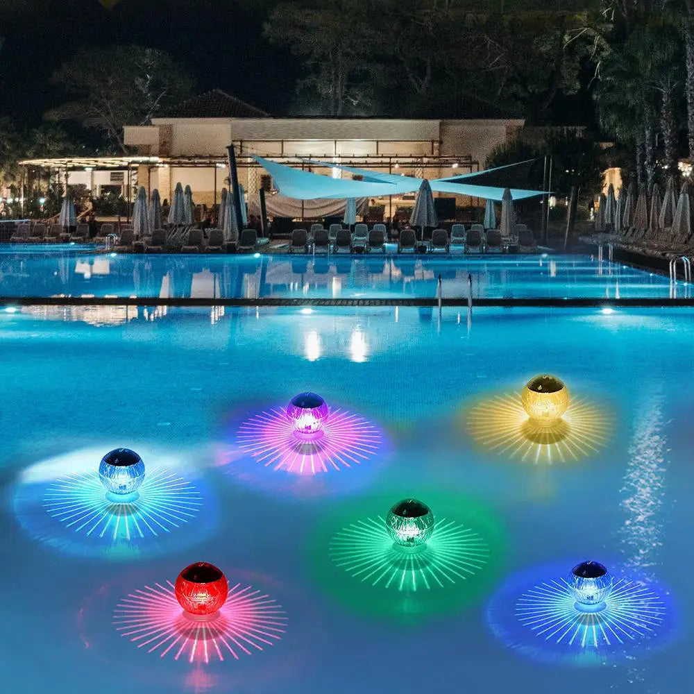 Skanto | Solar-LED-Gartenkugeln – Wasserdichte Solarleuchten für Außendekoration und Teichbeleuchtung