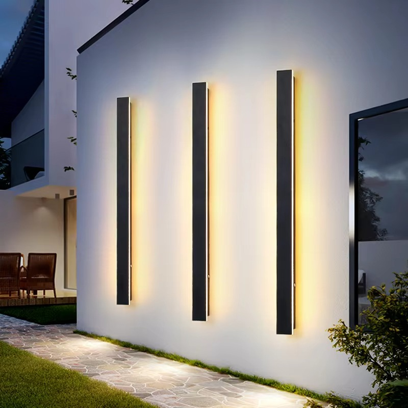 Skanto | Elegante wasserdichte LED-Außenwandleuchte