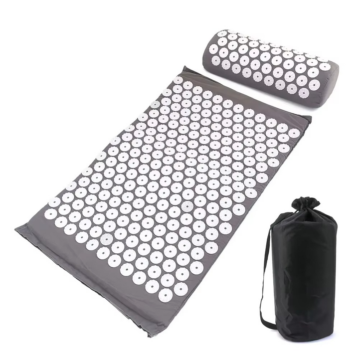 Skanto | Akupressur-Massagematte und Kissen-Set zur Linderung von Rücken- und Körperschmerzen