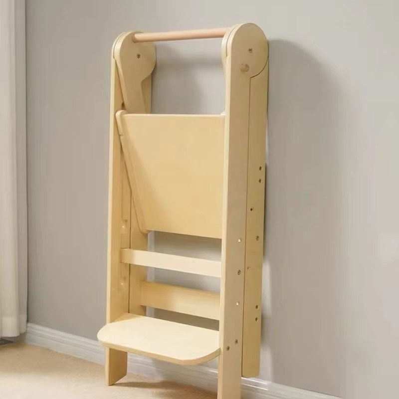 Skanto Skanto | Moderner klappbarer Tritthocker für Kinder Küchenhelferturm – Sichere & vielseitige Kinderhilfe