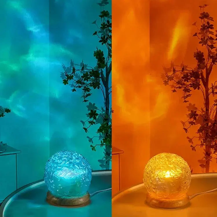 LumiAqua – Entspannende Wasserwellen-Projektorlampe