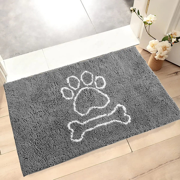 Skanto | Hunde-Fußmatte – Super saugfähig, rutschfeste Matte