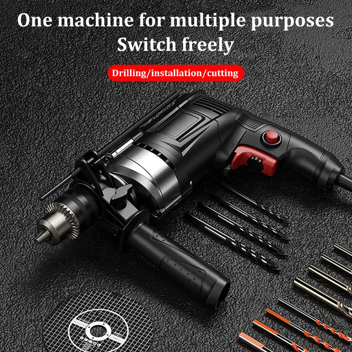 Skanto | 780W Elektro-Bohrhammer mit variabler Geschwindigkeit – DrillForce