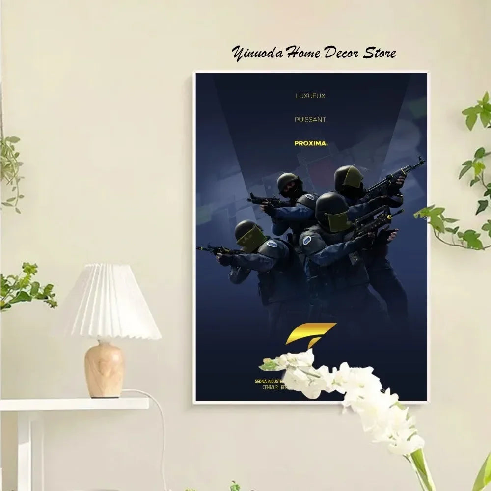 Skanto Counter-Strike 2 Poster Wandkunst Heimdekoration Raumdekoration Digitalmalerei Wohnzimmer Restaur