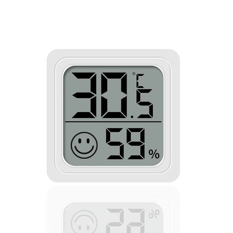 Skanto | Digitales LCD-Thermometer und Hygrometer für den Innenbereich mit Temperatur- und Feuchtigkeitssensor