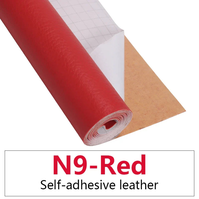 Skanto | 50x137CM selbstklebende PU-Leder-Stoffflicken: Reparaturaufkleber für Autositze und Sofas – PU-Stoffaufkleber