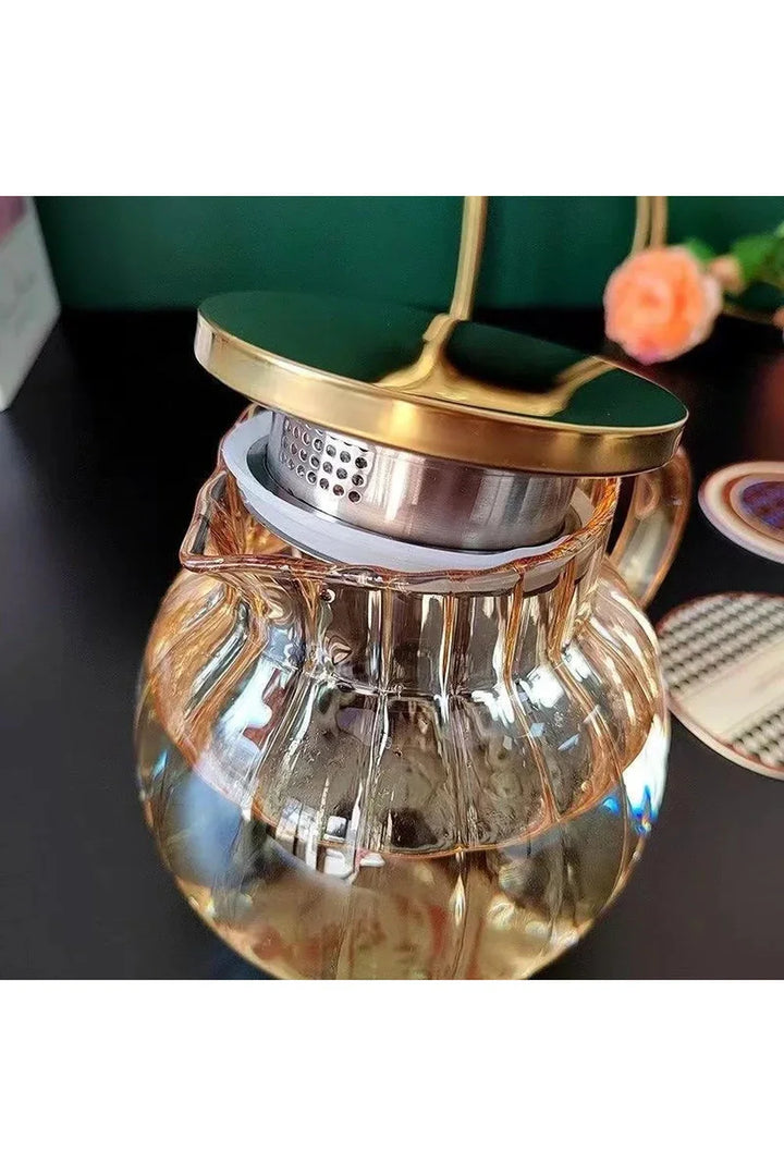 Skanto | Glas-Teekannen-Infuser-Set