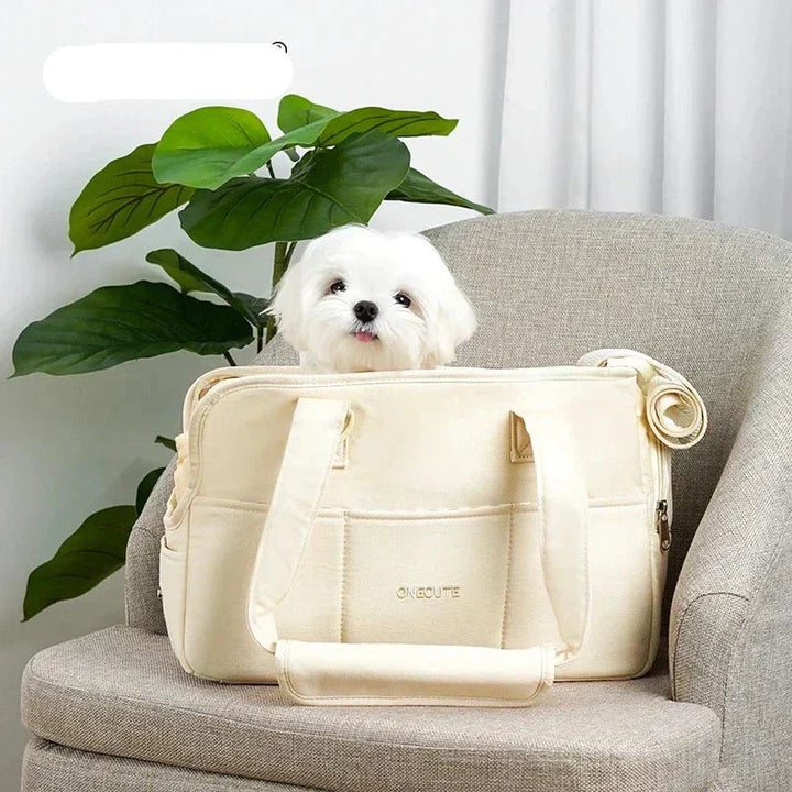 Norvo | LuxCarry – Robuste & sichere Haustiertragetasche für kleine Hunde & Katzen | Leicht, atmungsaktiv & stilvoll