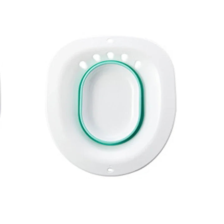 Skanto | Faltbare Bidet-Badewanne – Komfortables Sitzbad für Schwangere, ältere Menschen, nach der Geburt und medizinisches Toilettenspülzubehör