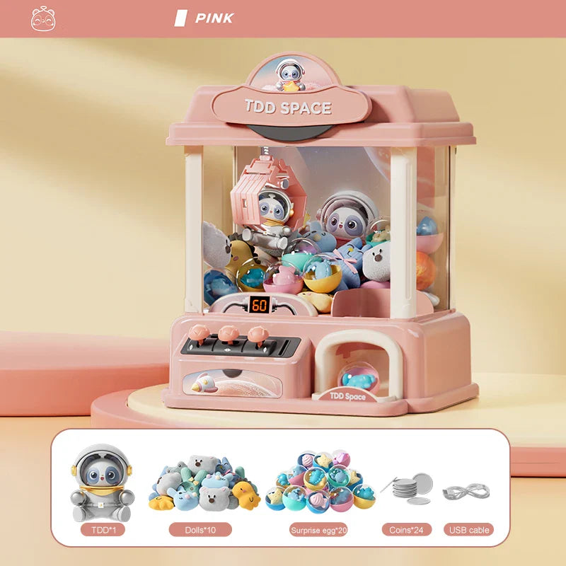 Mini-Greifautomat Standard – Interaktives Puppenfangspiel, lustiges Weihnachtsgeschenk für Kinder