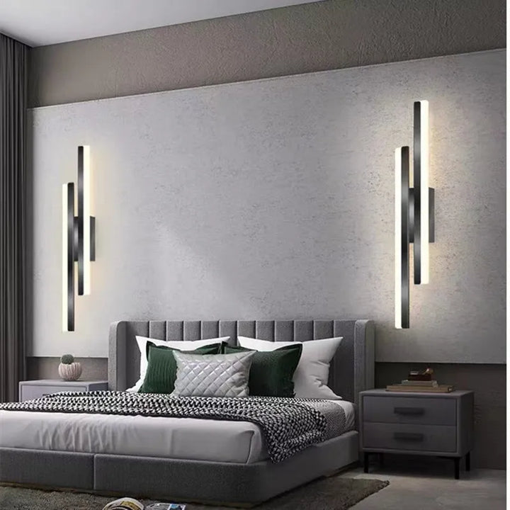 Moderne LED-Wandlampe mit schlichtem Design, minimalistische Wandlampe für Flur & Wohnzimmer
