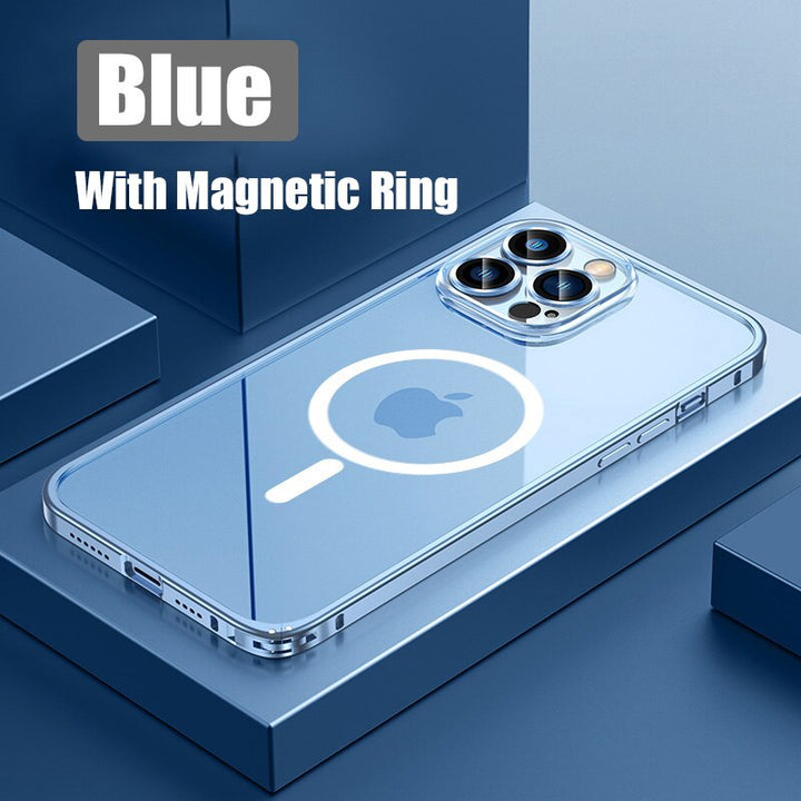 Skanto | Metall-Bumper Magnetische Aluminium-Handyhülle
