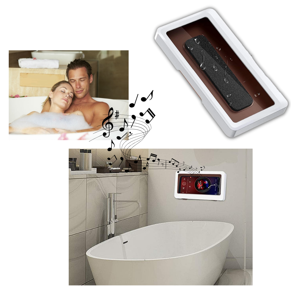 Wasserdichte Wand-Handyhalterung für die Dusche