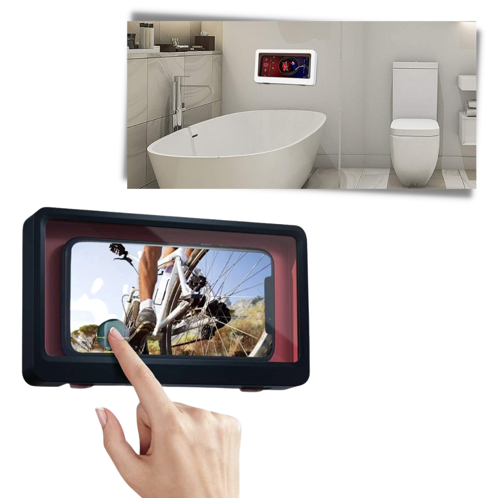 Wasserdichte Wand-Handyhalterung für die Dusche