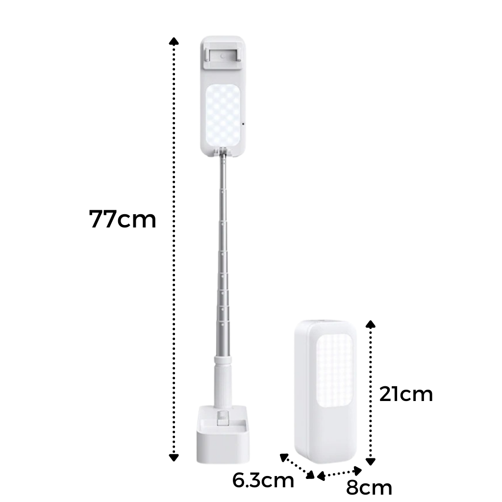 Smartphone-Halterung mit integriertem Bluetooth-Licht-Kit