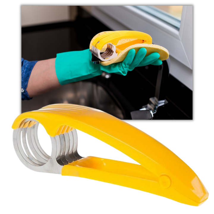 Bananenschneider aus Edelstahl