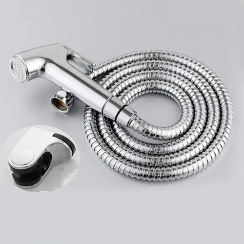 Skanto | Handbrause-Bidet-Set aus Edelstahl | Einstellbarer Druck, selbstreinigende Düse & ideal für persönliche Hygiene und Tierreinigung