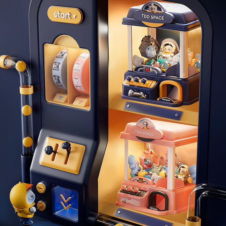 Mini-Greifautomat Standard – Interaktives Puppenfangspiel, lustiges Weihnachtsgeschenk für Kinder