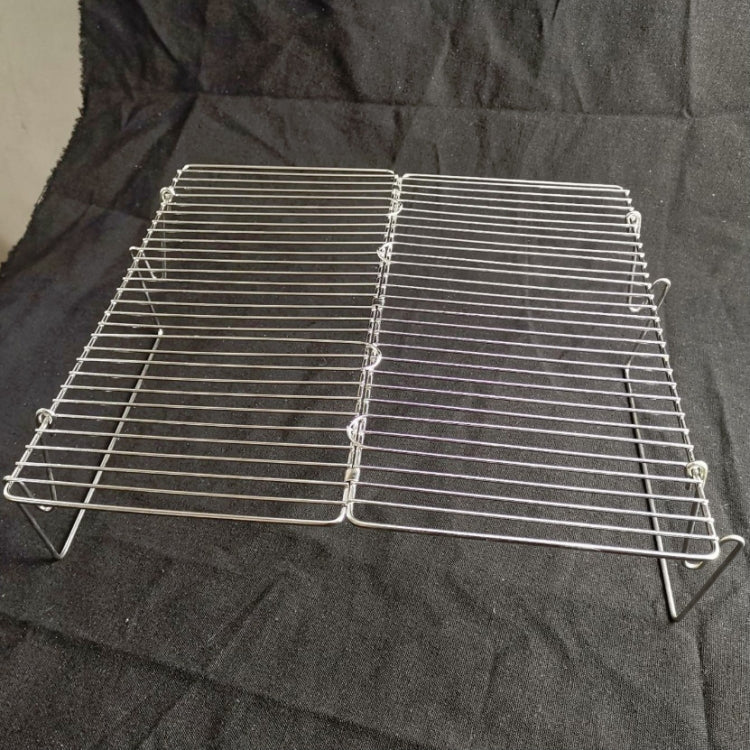 Skanto | Tragbarer Grill Camping Edelstahl Klappgrill Holzkohlegrill