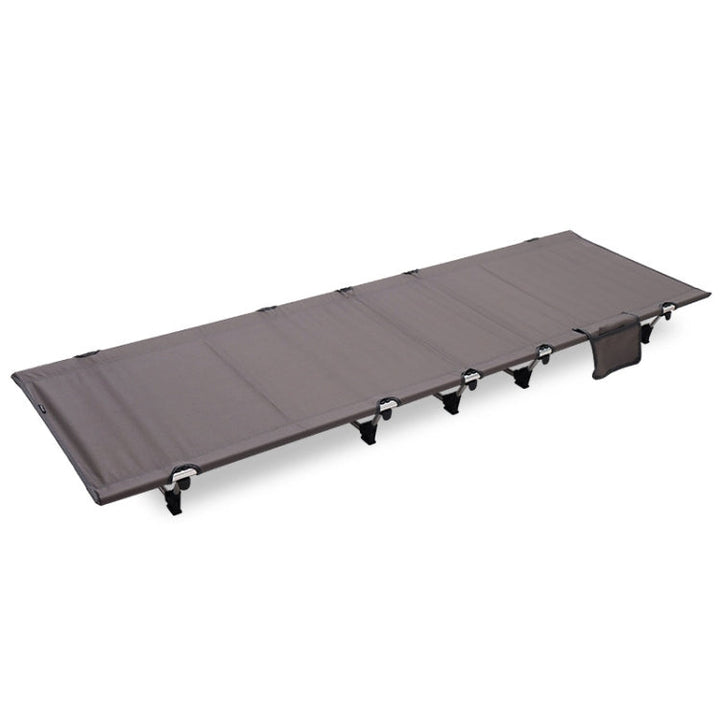 Skanto | CLS Outdoor Leichtes Klappbett Camping Einzel-Freizeitbett (Grau)