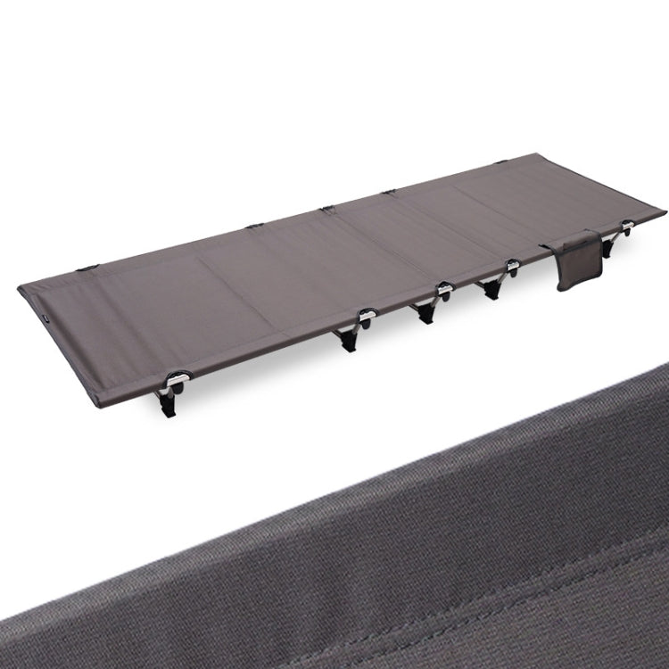 Skanto | CLS Outdoor Leichtes Klappbett Camping Einzel-Freizeitbett (Grau)