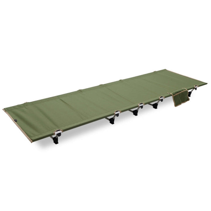 Skanto | CLS Outdoor Leichtes Klappbett Camping Einzel-Freizeitbett (Khaki)
