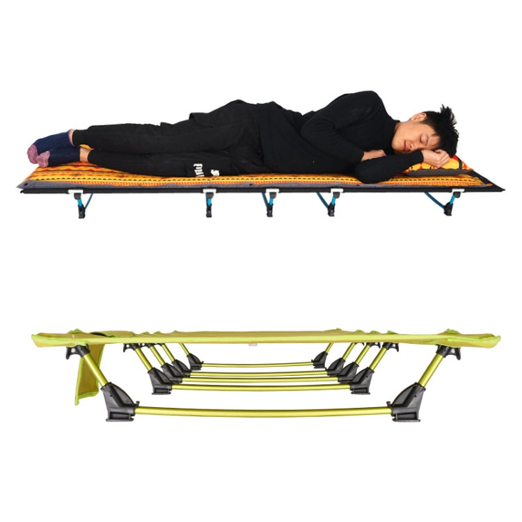 Skanto | CLS Outdoor Leichtes Klappbett Camping Einzel-Freizeitbett (Grau)
