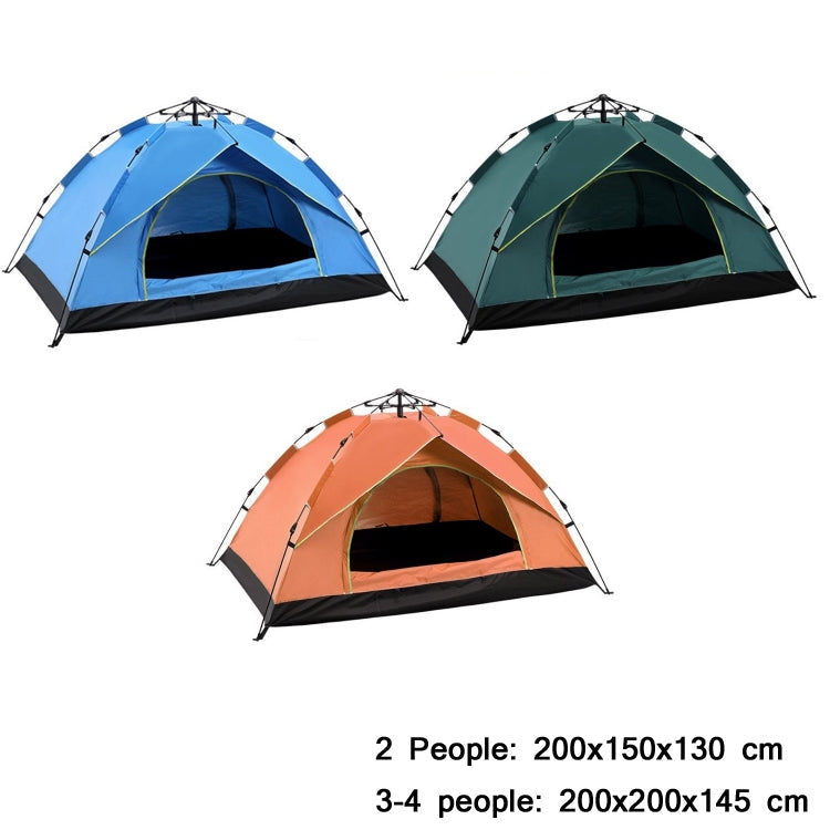 Skanto | TC-014 Outdoor Strand Reise Camping Automatisches Feder-Mehrpersonenzelt für 2 Personen (Blau)