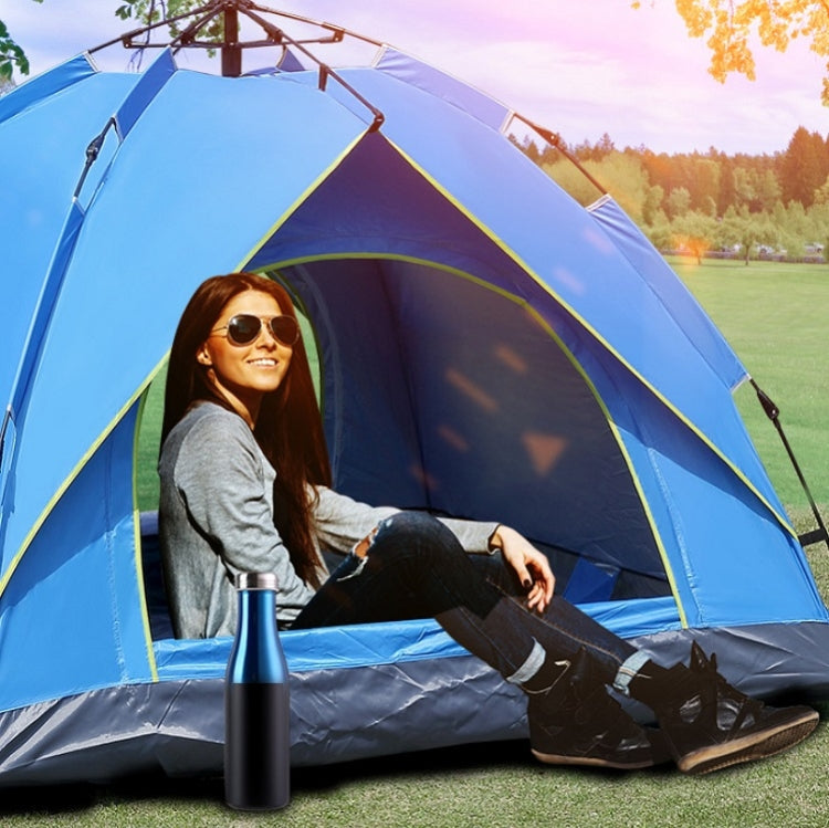 Skanto | TC-014 Outdoor Strand Reise Camping Automatisches Feder-Mehrpersonenzelt für 2 Personen (Blau)
