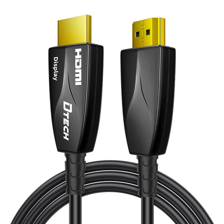 Skanto Skanto | DTECH HDMI 2.0 Glasfaserkabel 4K 60Hz für Großbildfernseher und technische Verkabelung, Länge: 15m