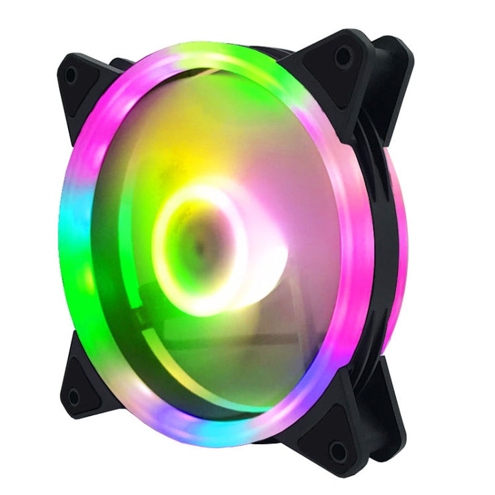 Skanto | Computer CPU RGB leuchtender Radiator 8 Lüfter + Fernbedienung