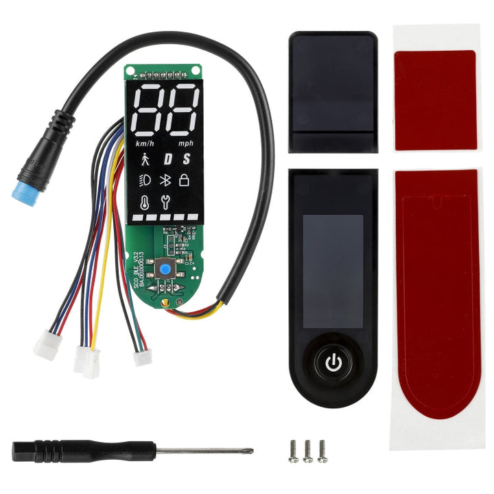 Skanto | Für Xiaomi Elektroroller Pro/Pro 2/1S Feuerkabel Doppelbremse Bluetooth-Leiterplatten-Set, Spezifikation: Mit Schalttafel