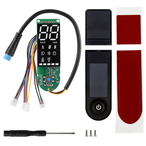 Skanto | Für Xiaomi Elektroroller Pro/Pro 2/1S Feuerkabel Doppelbremse Bluetooth-Leiterplatten-Set, Spezifikation: Mit Schalttafel