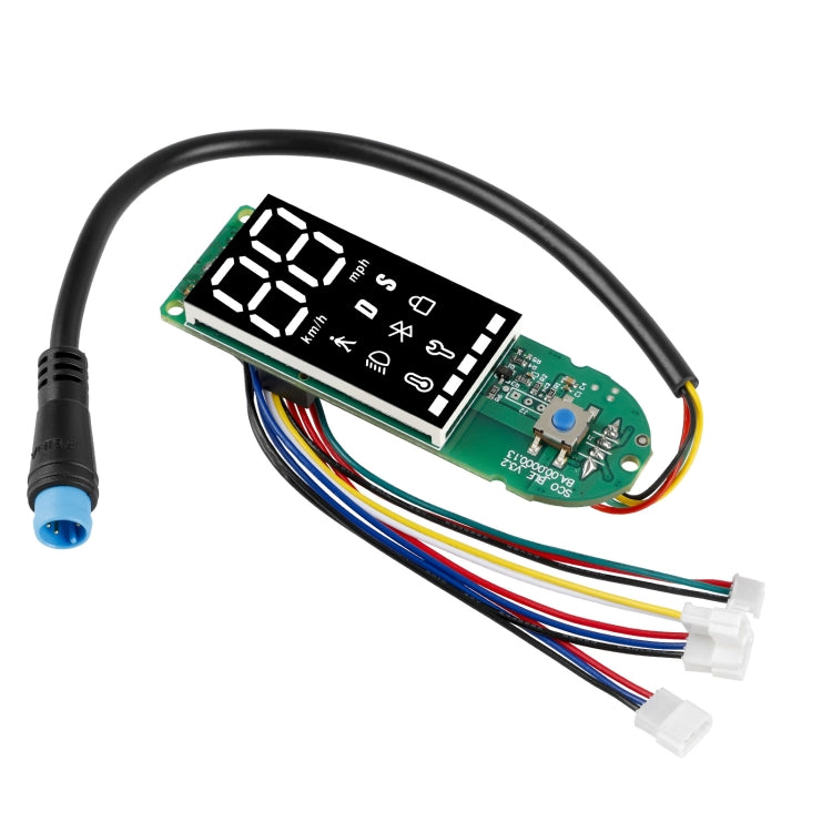 Skanto | Für Xiaomi Elektroroller Pro/Pro 2/1S Feuerkabel Doppelbremse Bluetooth-Leiterplatten-Set, Spezifikation: Mit Schalttafel