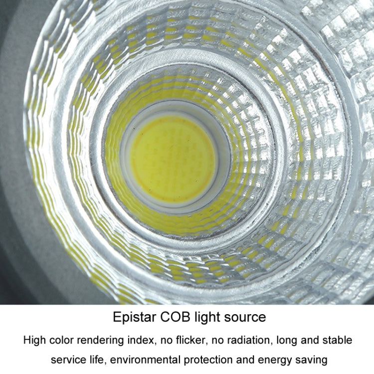 Skanto | COB LED Außenstrahler – Wasserdichter, verstellbarer Spot für Gärten, Werbetafeln & Außenbeleuchtung (7 Farben, 20W)