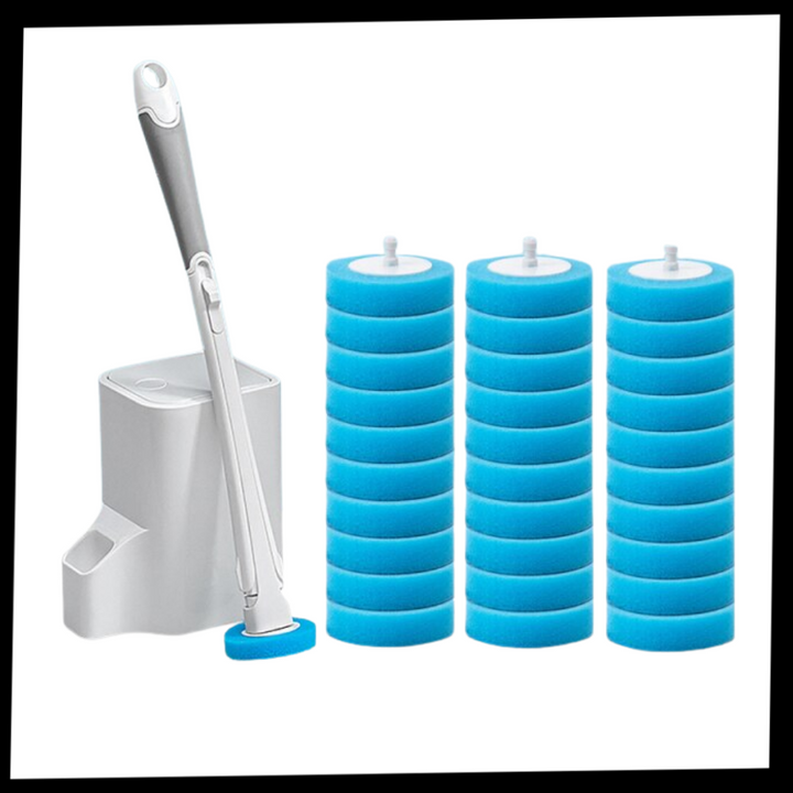 Einweg-Toilettenbürsten-Set