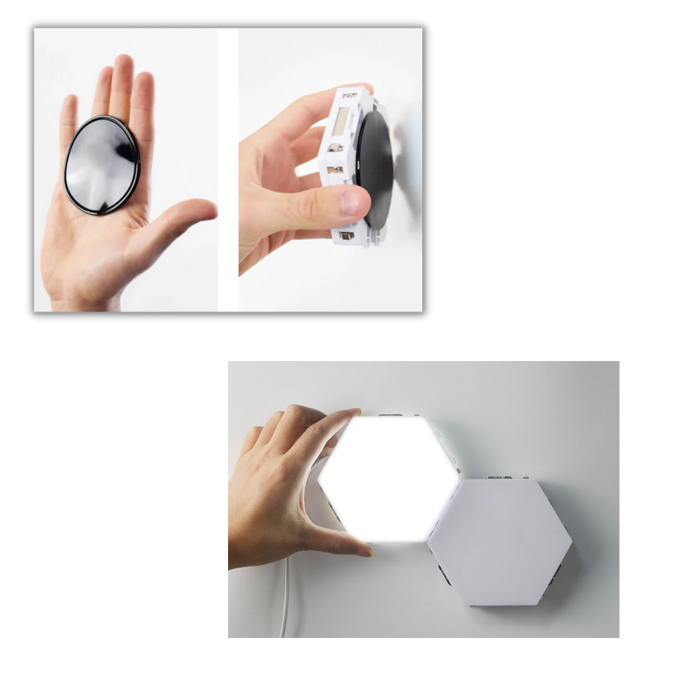 Packung mit 3 modularen Touch-Leuchten