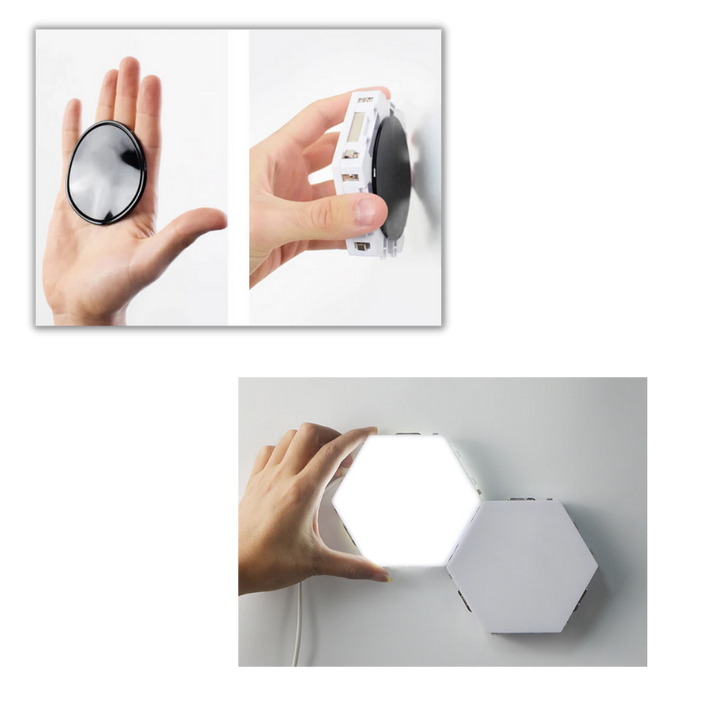 Packung mit 3 modularen Touch-Leuchten