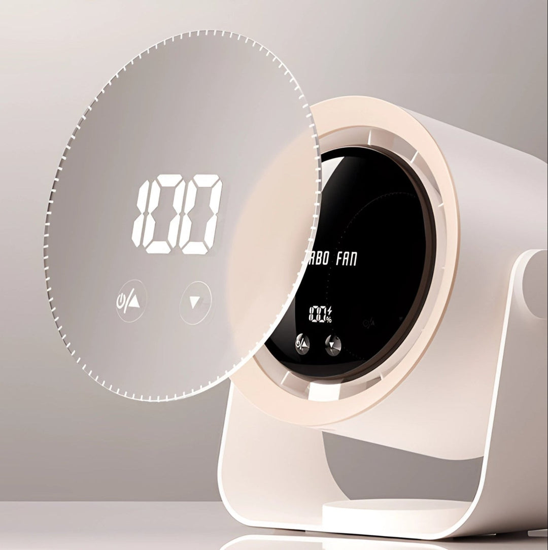Skanto | BreezeFlow Bladeless Fan – Leise & energieeffiziente Kühlung