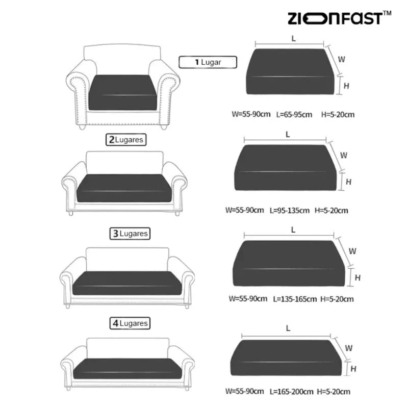 Skanto | Wasserdichter Stretch-Sofabezug – Zion™