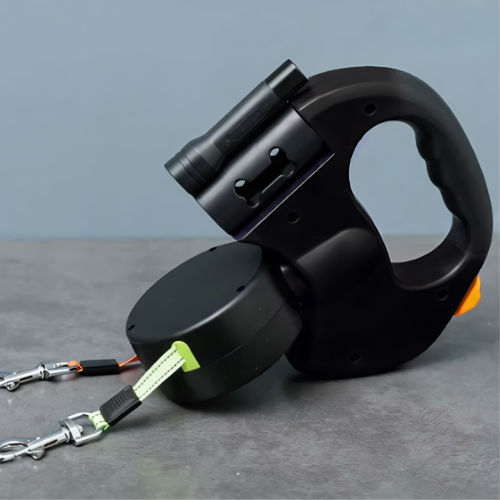 Skanto | PowerPup Duo-Leine — Endlich stressfreie Spaziergänge mit zwei Hunden in perfekter Harmonie