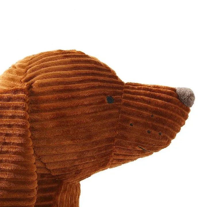 Skanto | Hundespielzeug - Hundekissen - Flauschig - Weich und Strapazierfähig - Dackel