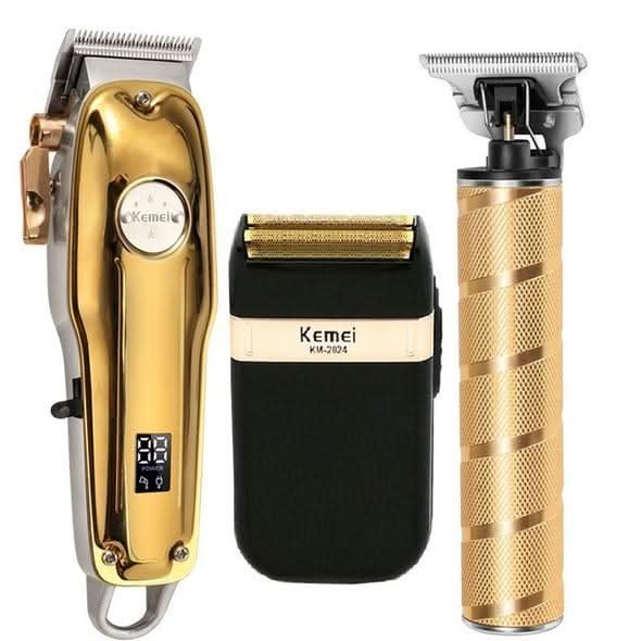 Skanto | SteelEdge X3 3-in-1 Trimmer & Barber | Präzision & Kabellos | Schwarz