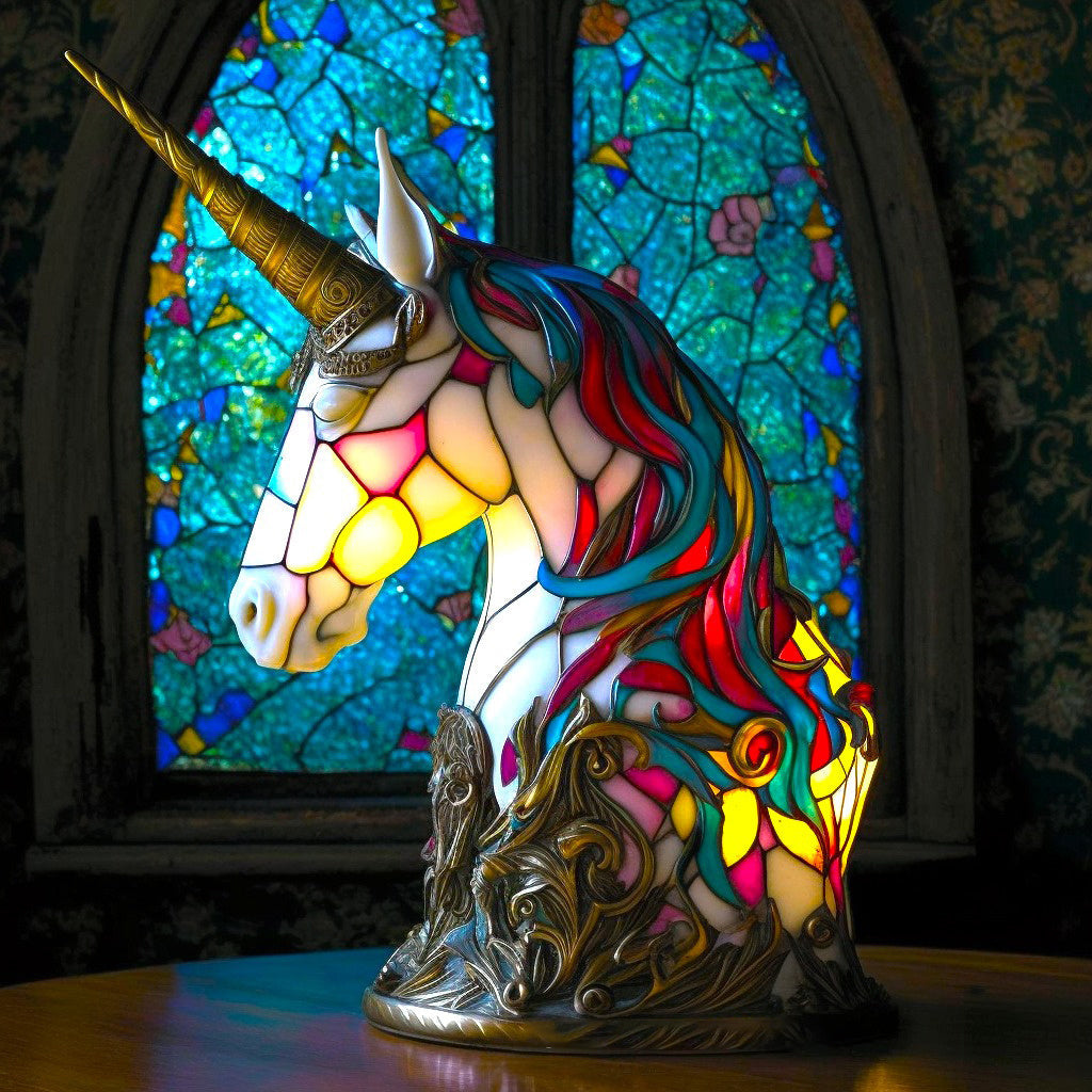 Skanto | Bunte Oktopus-Glas-Tischlampe Ornament
