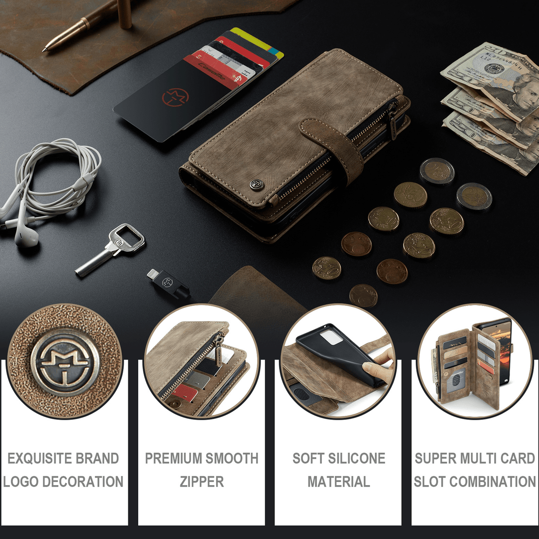 Skanto | Leder Wallet Case für Samsung Galaxy A-Serie